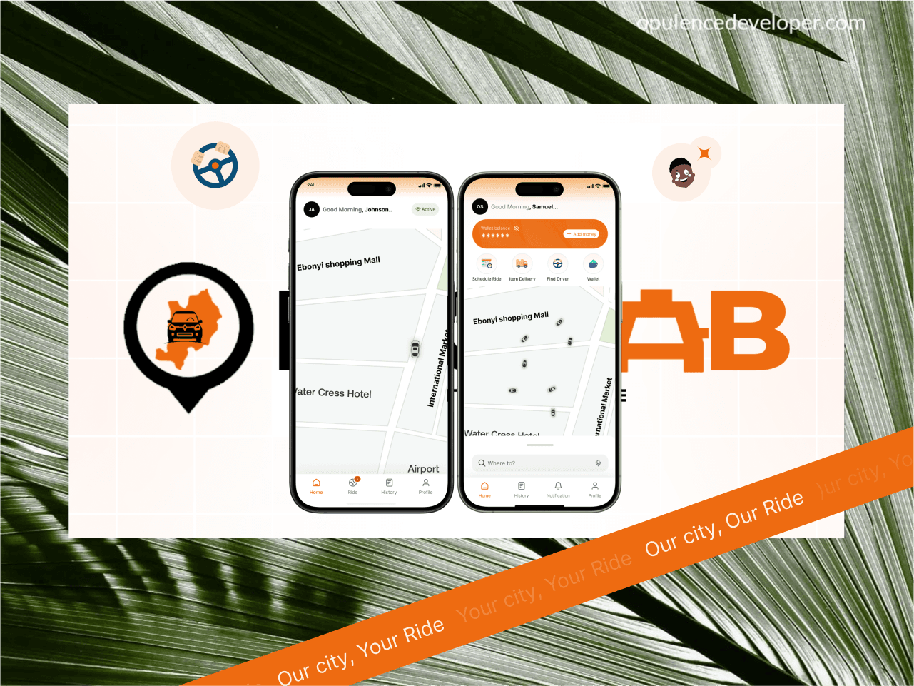 Ebocab Passenger and Driver App